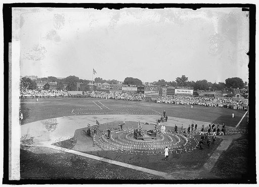 Memorial day ceremony, 1923