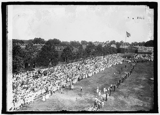 Memorial day ceremony, 1923
