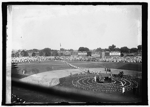Memorial day ceremony, 1923
