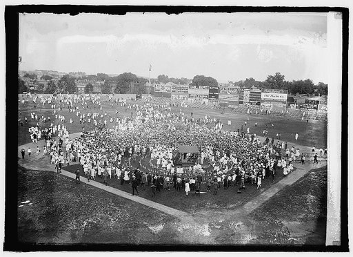 Memorial day ceremony, 1923