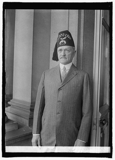 Pershing in fez