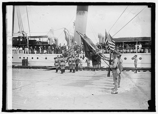 Gen'l Gourand at Quantico