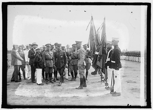Gen'l Gourand at Quantico