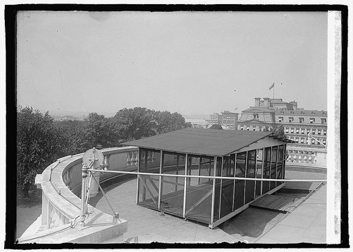Sleeping porch, White House