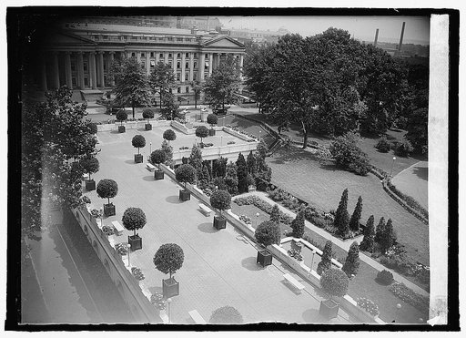 East terrace, White House