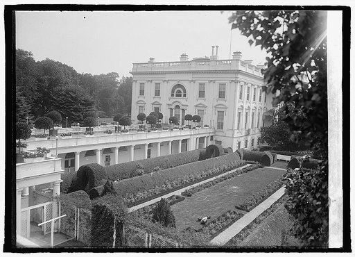 White House, west terrace