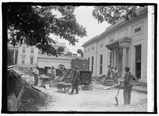 Ex. ofc. under repair, 7/16/23