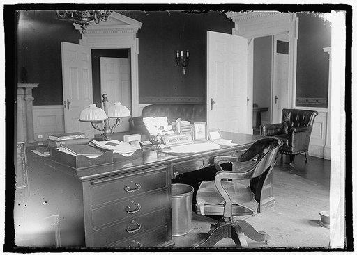 Harding desk & chair, 8/3/23