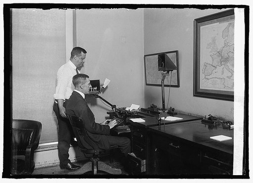 Telegraph Room, White House, 8/1/23