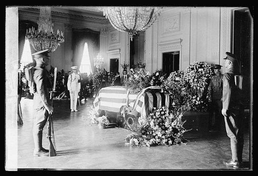 Harding funeral