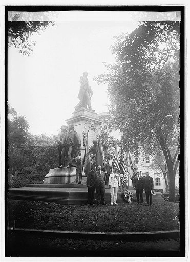 General LaFayette statue, 9/6/23