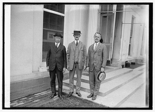 Jno. H. Small, John Hampton Moore, W.H. Schoff[?], 9/13/23