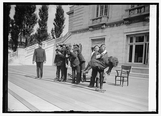 Red Cross demonstration, 9/27/23
