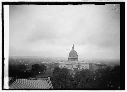 Z.R.1 over the Capitol, [9/22/23
