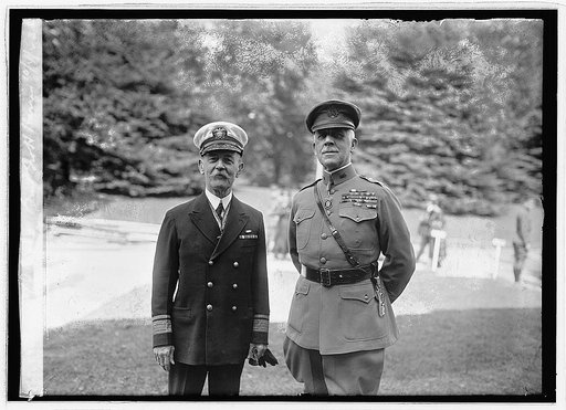 Adml. T.J. Cowie, Genl. Geo. H. Harris, 10/4/23