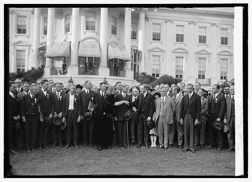 Coolidge & members of World Dairy Conf., 10/3/23