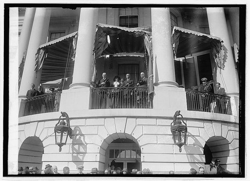 Coolidge reviewing Marines, 10/5/23