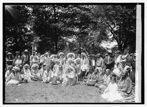 Indian group at White House, 6/8/23
