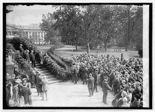 Coolidge addressing Postmasters, 10/11/23