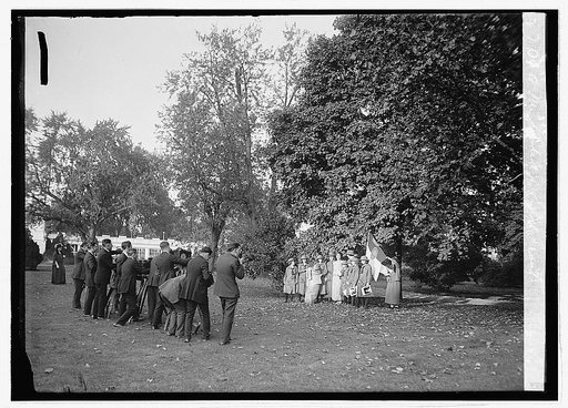 Mrs. Coolidge & Girl Scouts, [10/20/23