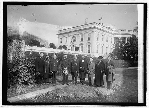 Theo. Roosevelt Memorial Veterans Assn., [at White House, Washington, D.C], 10/24/23
