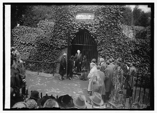 Lloyd George at Mt. Vernon, 10/26/23