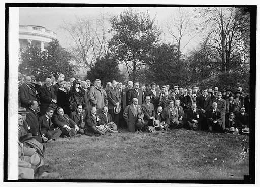 Coolidge & hotel men, 11/16/23