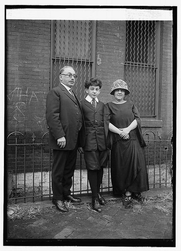 Shura Cherkassky, father & mother, 11/16/23