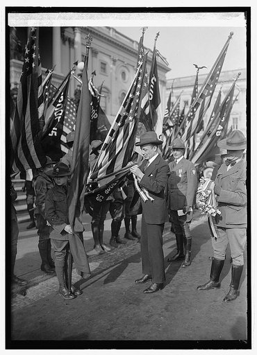 Roosevelt decorating Boy Scouts, 12/8/23