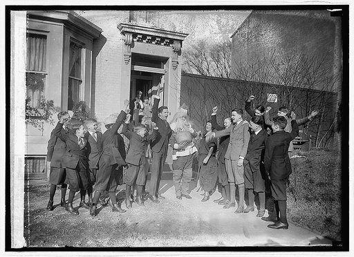 Senate pages, Christmas party, 12/29/23