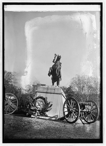 Jackson statue, [1/8/24