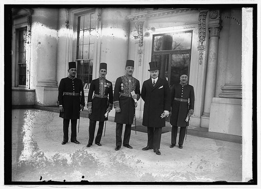 J. Butler Wright & Egyptian Minister, 1/22/24