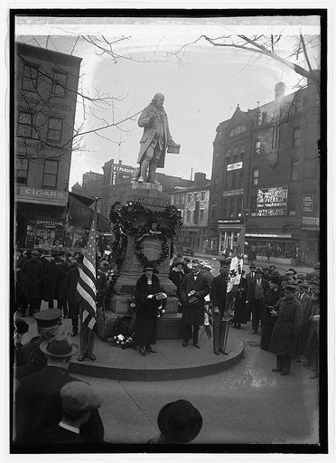 Franklin statue, [1/17/24