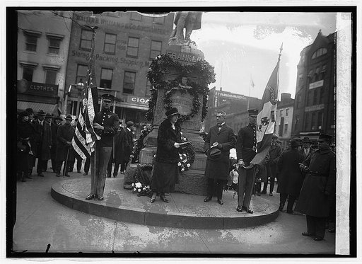 Franklin statue, [1/17/24