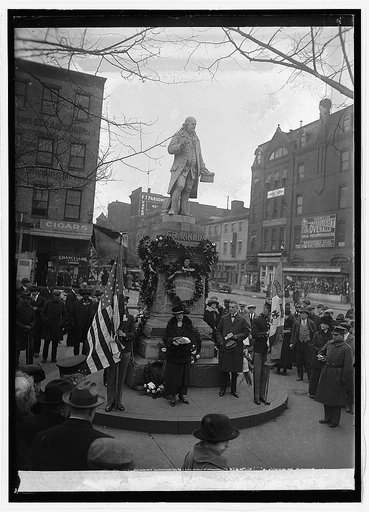 Franklin statue, [1/17/24