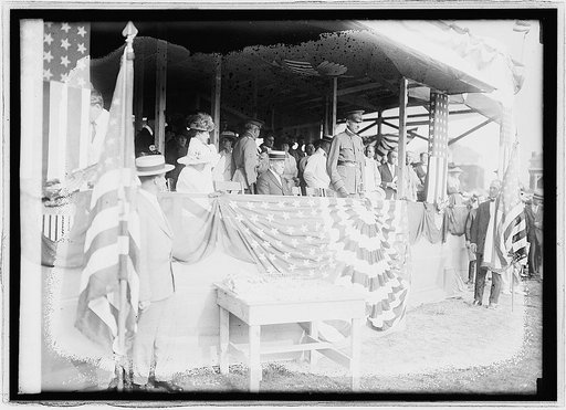 Wilson at officers reserve camp, 8/14/17