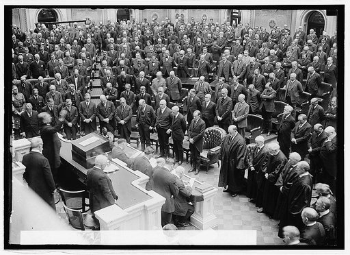 Harding memorial ceremonies, 2/27/24