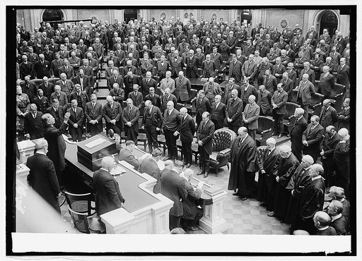 Harding memorial ceremonies, 2/27/24