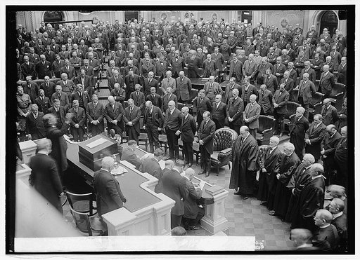 Harding memorial ceremonies, [2/27/24