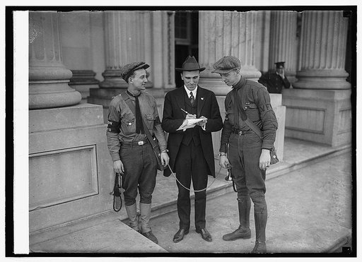 Robt. H. White, Clyde Kelly, Harry E. Dow, 2/21/24