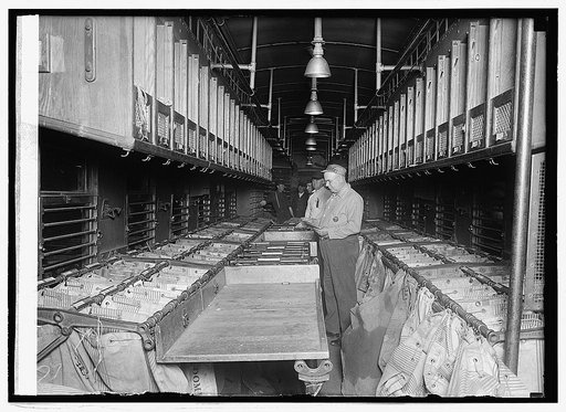 Railway mail service