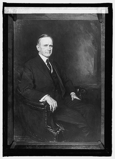 Coolidge painting by Christie, 3/24/24