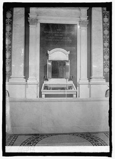 Shrine of Constitution in Cong. Library, [Washington, D.C.