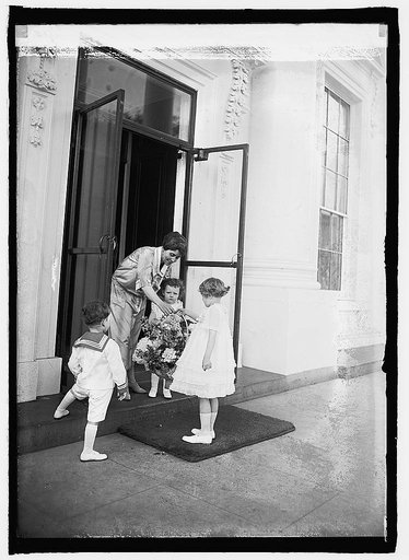Mrs. Coolidge, May Day, 1924