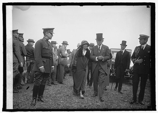 Mrs. Coolidge & Col. R.M. Thompson, 5/17/24
