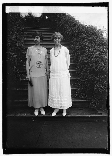 Mrs. Coolidge & Mrs. Dawes, [7/1/24