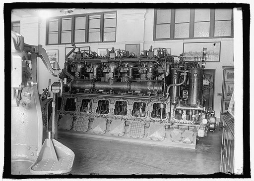 Natl. Museum (Ex. German Sub engines), 6/27/24