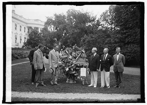 Pres. Coolidge & Foral Telegraph Serv., [4/3/24