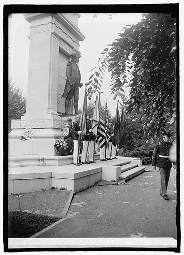 Curtis D. Wilbur & Jno. Paul Jones Statue, [7/5/24