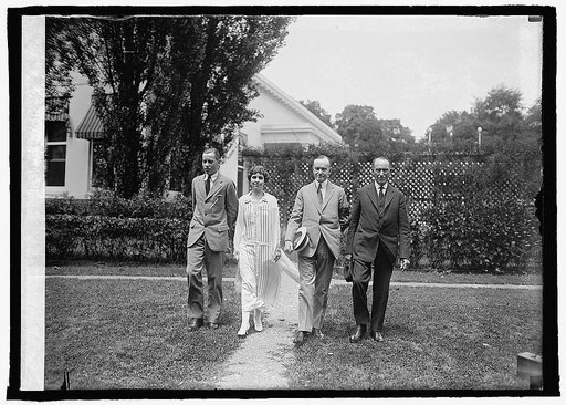 John Coolidge & mother, Pres. Coolidge & father, [7/18/24
